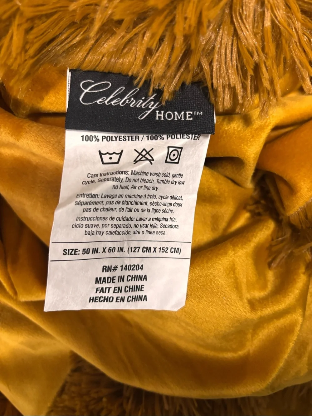 Celebrity Home Set of 2 Fall Throw Blankets